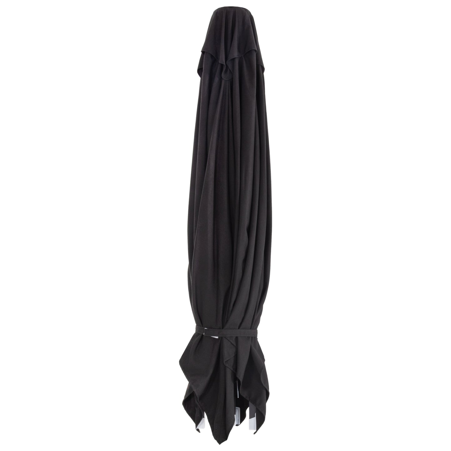 REPLACEMENT SHADE FOR UMBRELLA HM6013.03-BLACK POLYESTER- 220x220cm. image 1