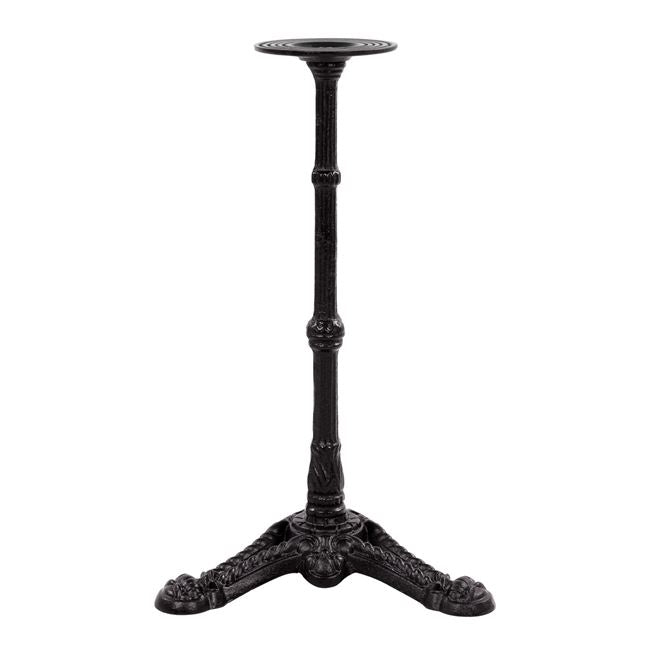 Base from cast iron HM441 in black color 43x43
