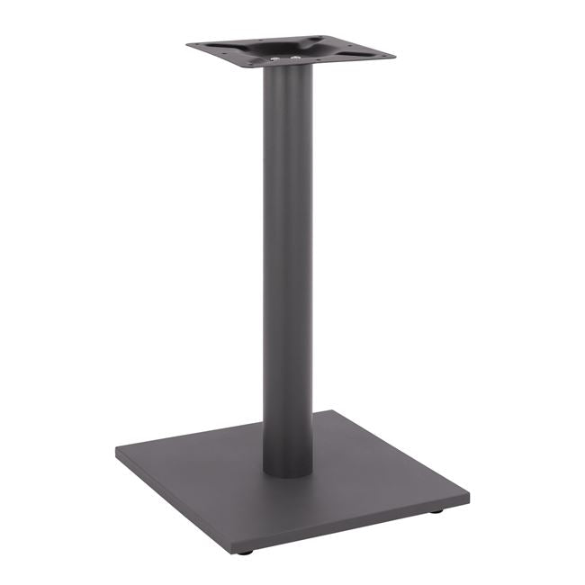 Base metallic Grey 40x40x72 with adjusters HM421.20 image 1