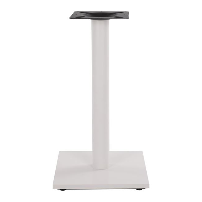 Base metallic White matte 40x40x72 with adjusters HM421.12