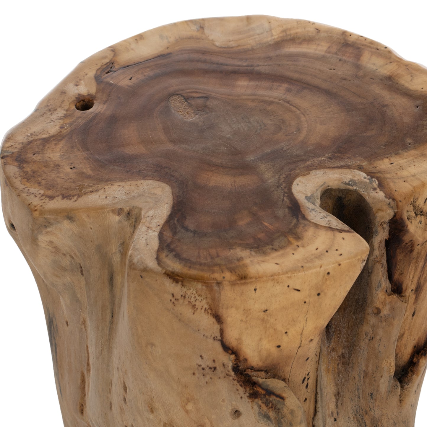 Масичка STUMP SIDE TABLE FB99374 от Масивен Тик Φ30-35X45