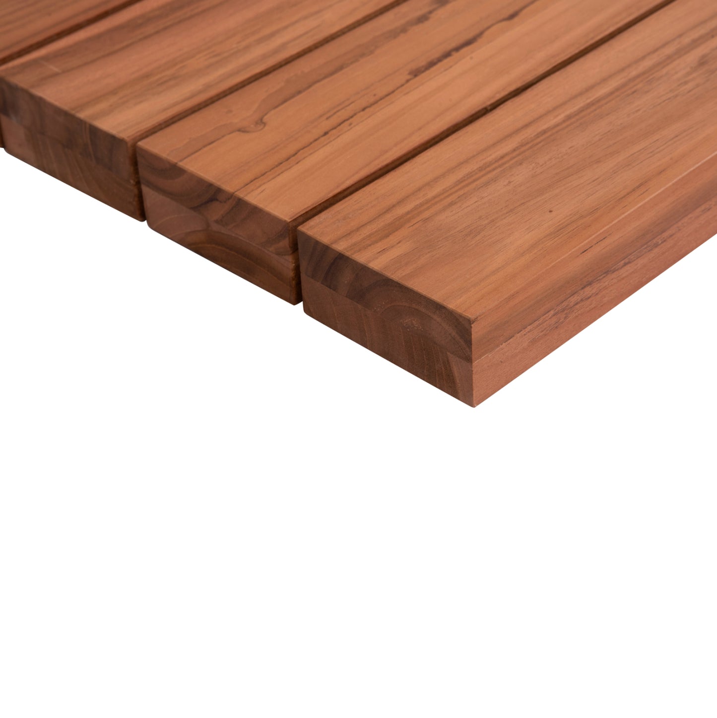 TABLETOP SQUARE HM6139 SOLID TEAK WOOD IN NATURAL COLOR 80x80x4(thickness)cm.