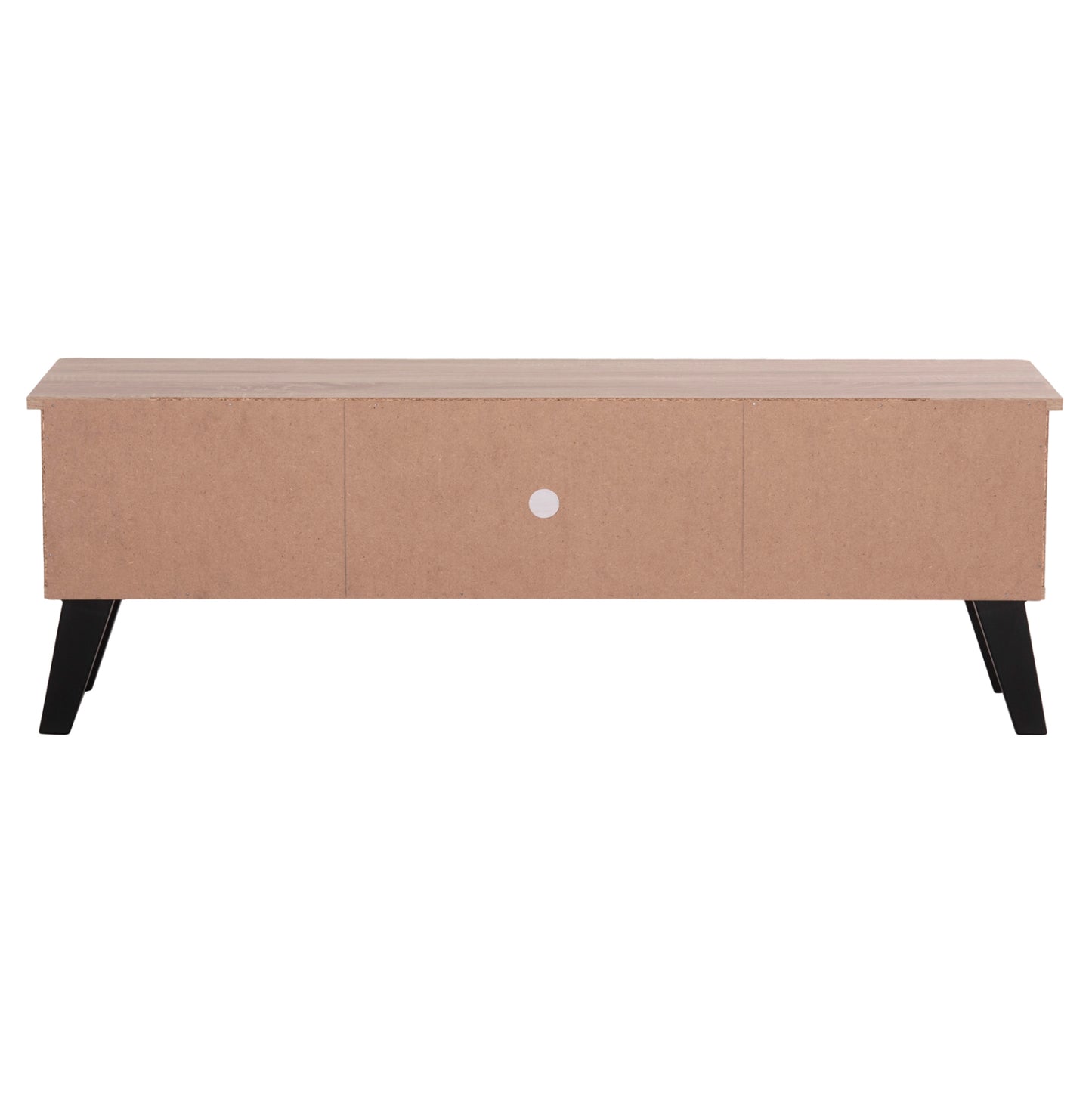 TV FURNITURE IREN HM2481.01 MELAMINE IN SONAMA OAK-BLACK 120x32,5-34x41Hcm.