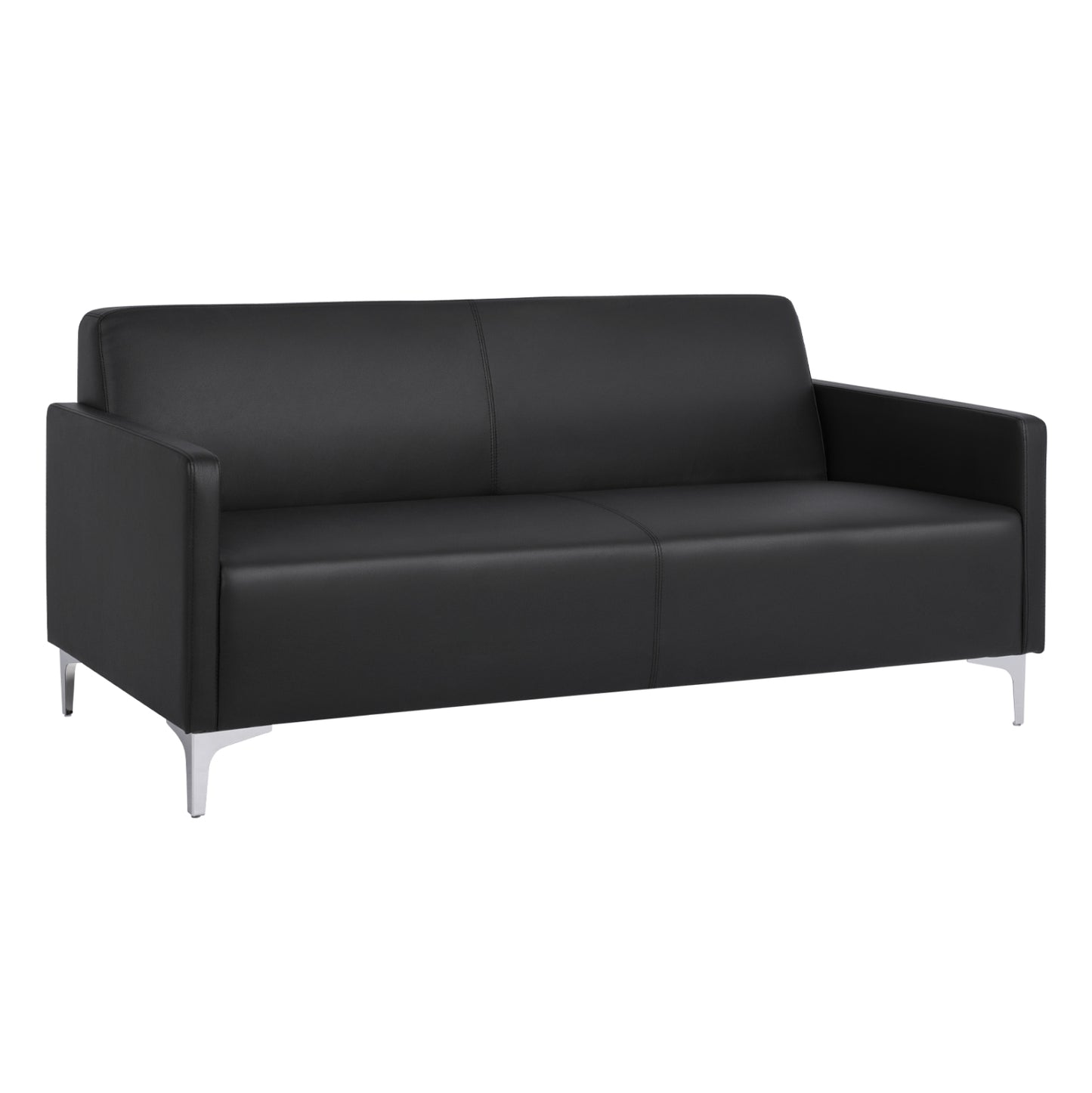 Sofa 3 seater Nellie HM3159.31 with black PU 163x71x71cm image 1