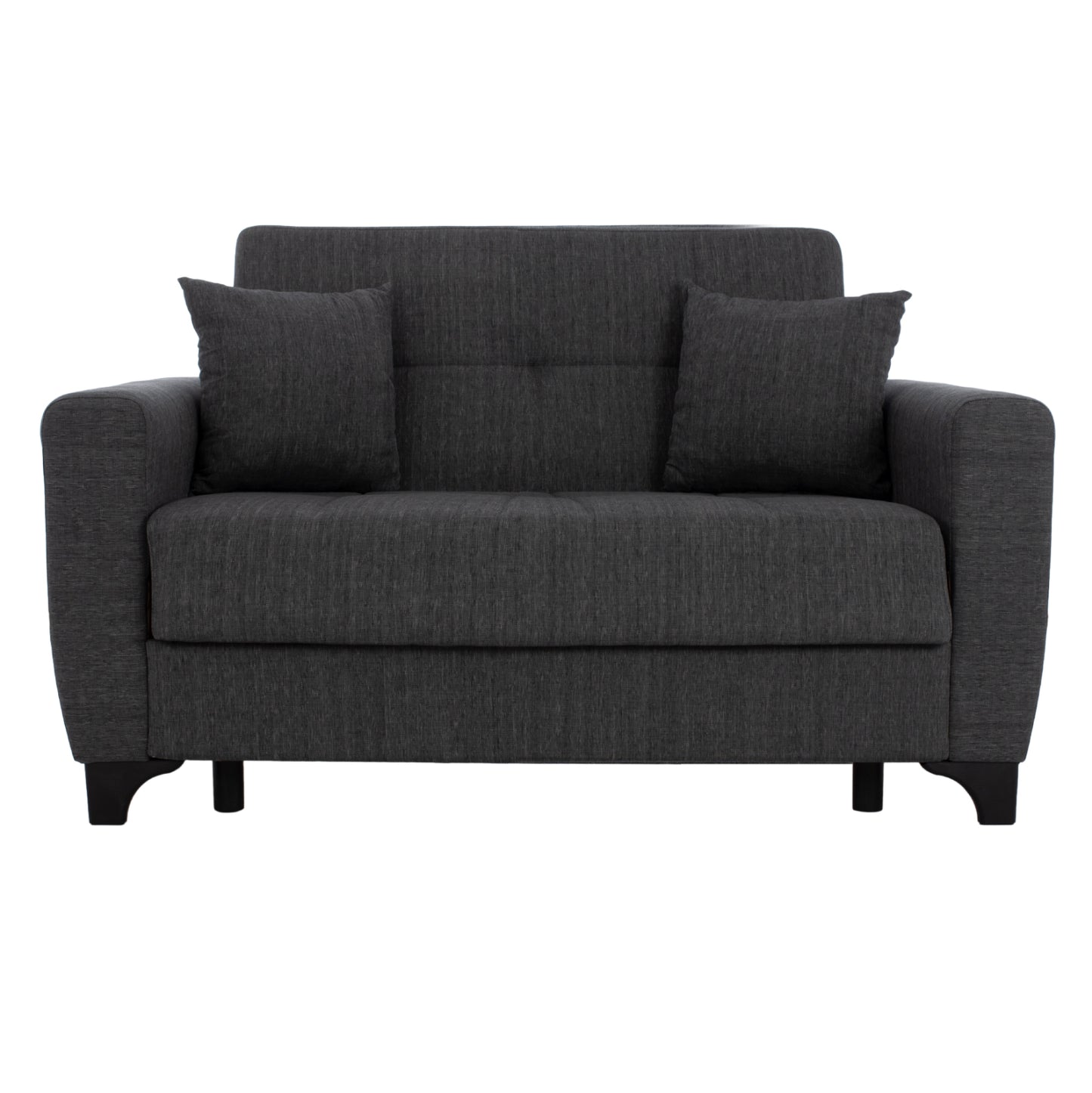 Диван-легло HM3243.03 с Висока Обратна Част, Сив 160x84x88cm