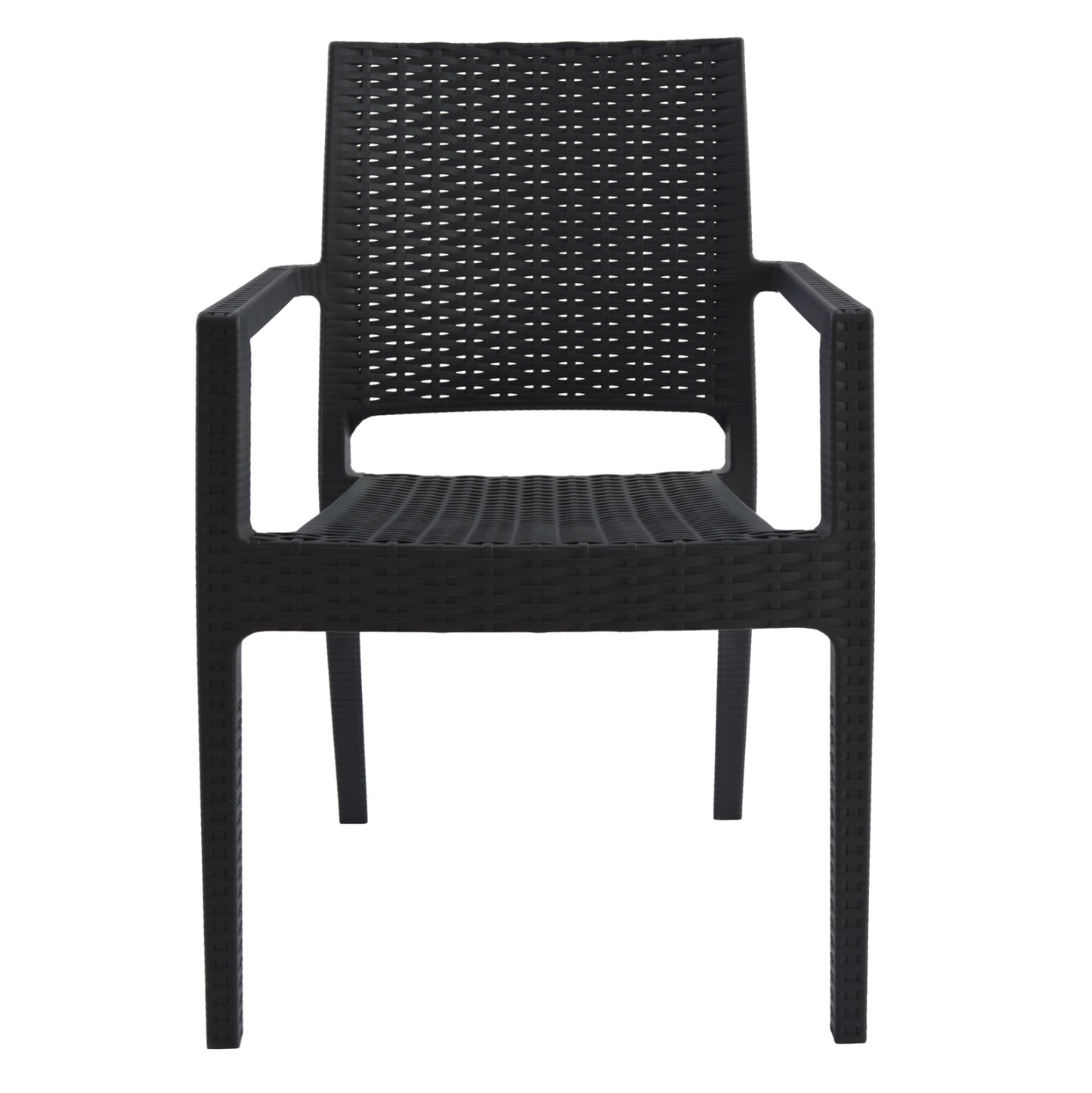 Chair with arms Polypropylene Dark Grey HM5134.01 57x55,5x89 cm