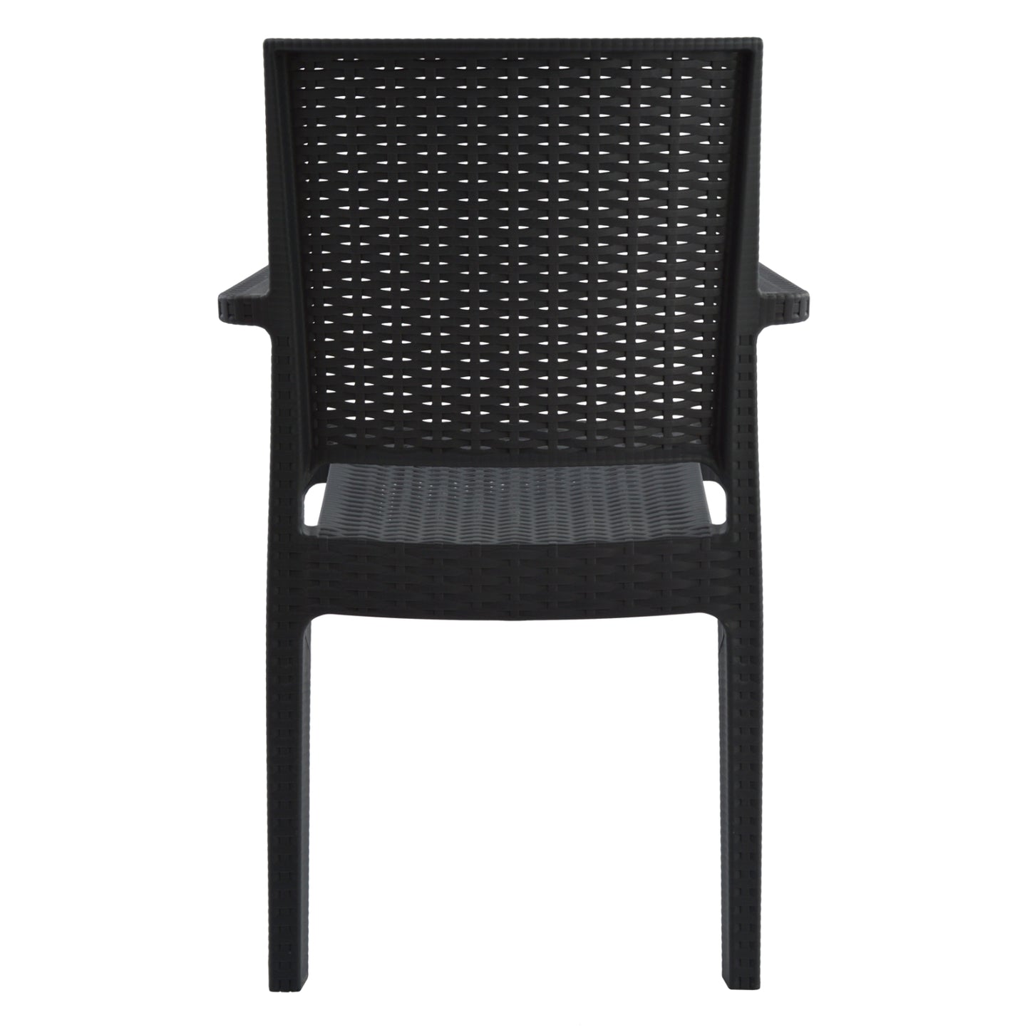 Chair with arms Polypropylene Dark Grey HM5134.01 57x55,5x89 cm