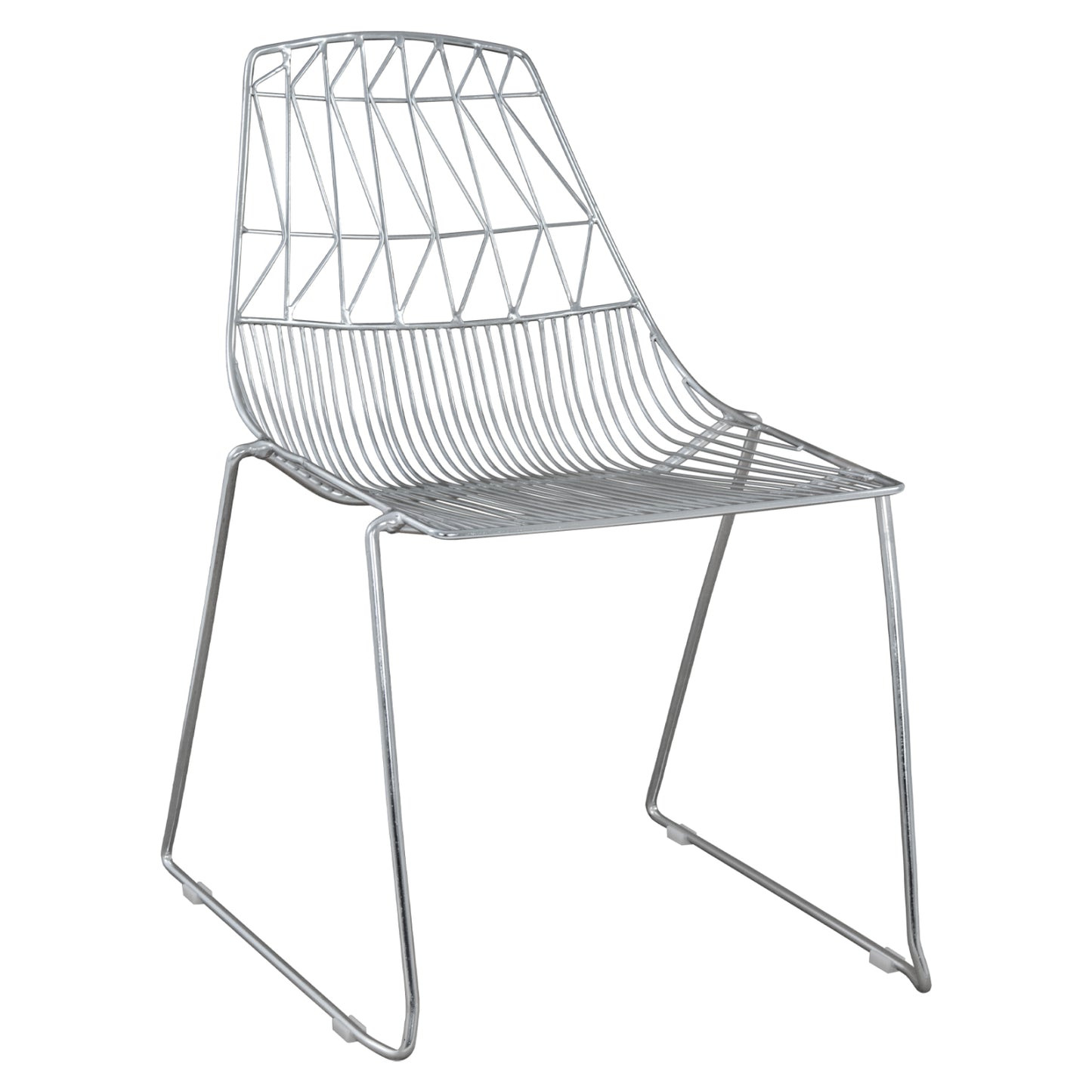 Metallic chair Chromed Icarus HM8010.10 54x57x79cm image 1