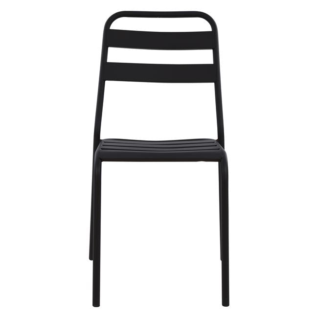 Metallic chair Black Jason HM5177.01 43x50x86cm