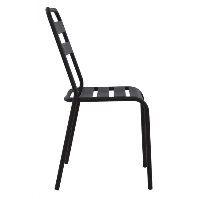 Metallic chair Black Jason HM5177.01 43x50x86cm