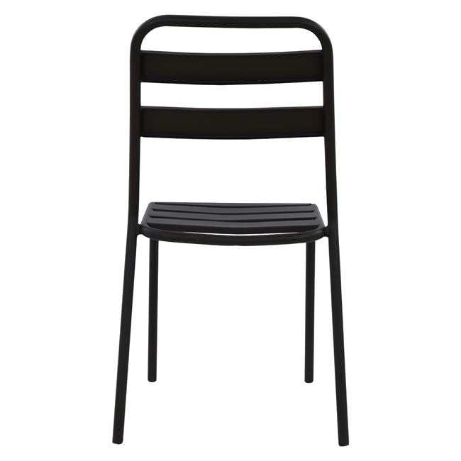 Metallic chair Black Jason HM5177.01 43x50x86cm
