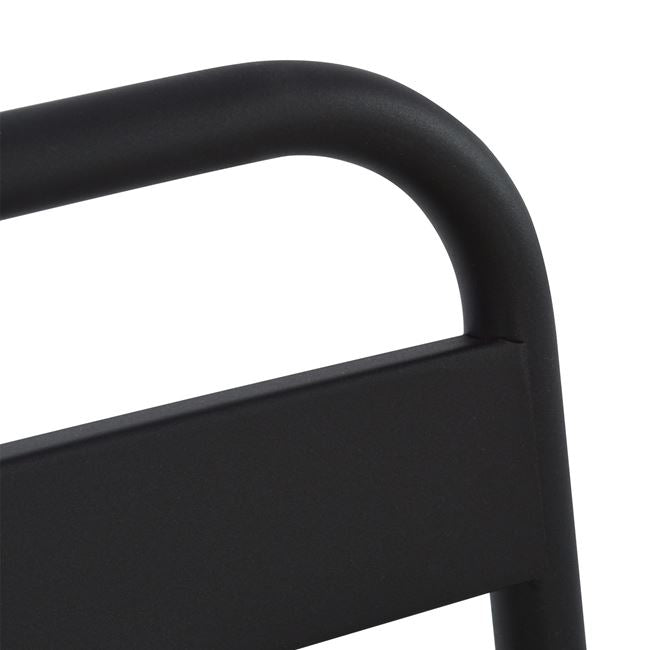 Metallic chair Black Jason HM5177.01 43x50x86cm