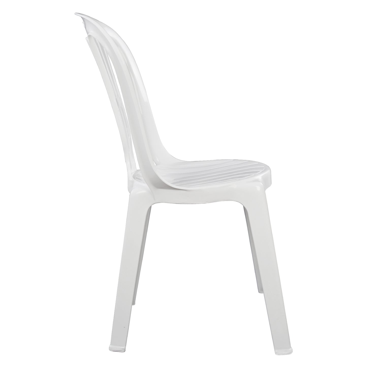 Pastic chair Vienna White 303002010 44x50x87 cm