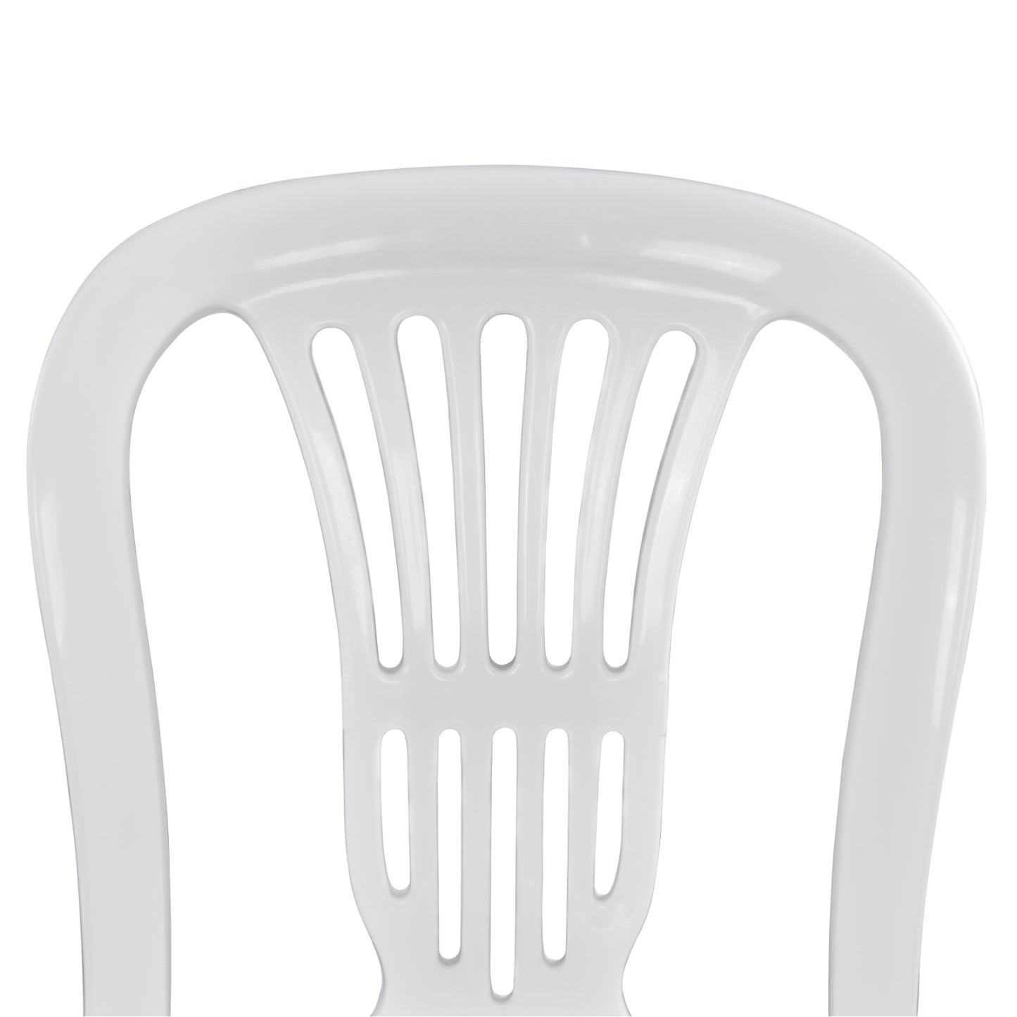 Pastic chair Vienna White 303002010 44x50x87 cm