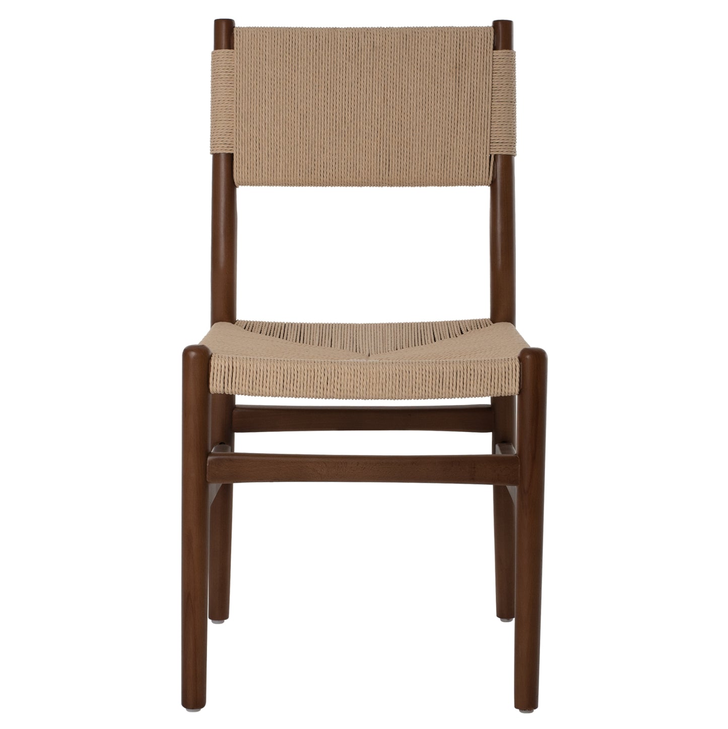 Стол от Бук с Нежно Въже и Класически Дизайн 48X52X85Hcm
