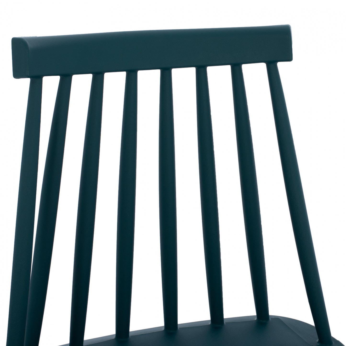 Модерен Д dining Chair Vanessa Blue с Метални Ножки 43x41x82,5 cm