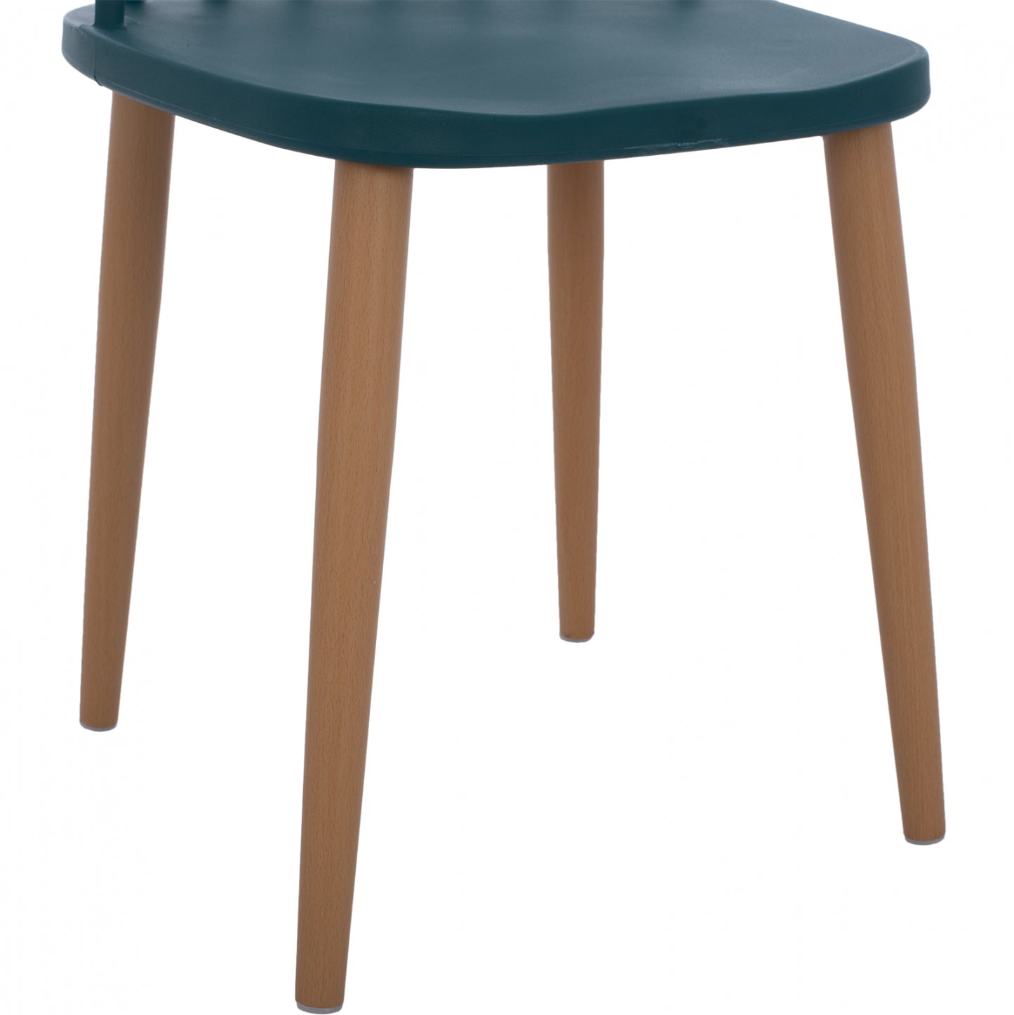 Модерен Д dining Chair Vanessa Blue с Метални Ножки 43x41x82,5 cm