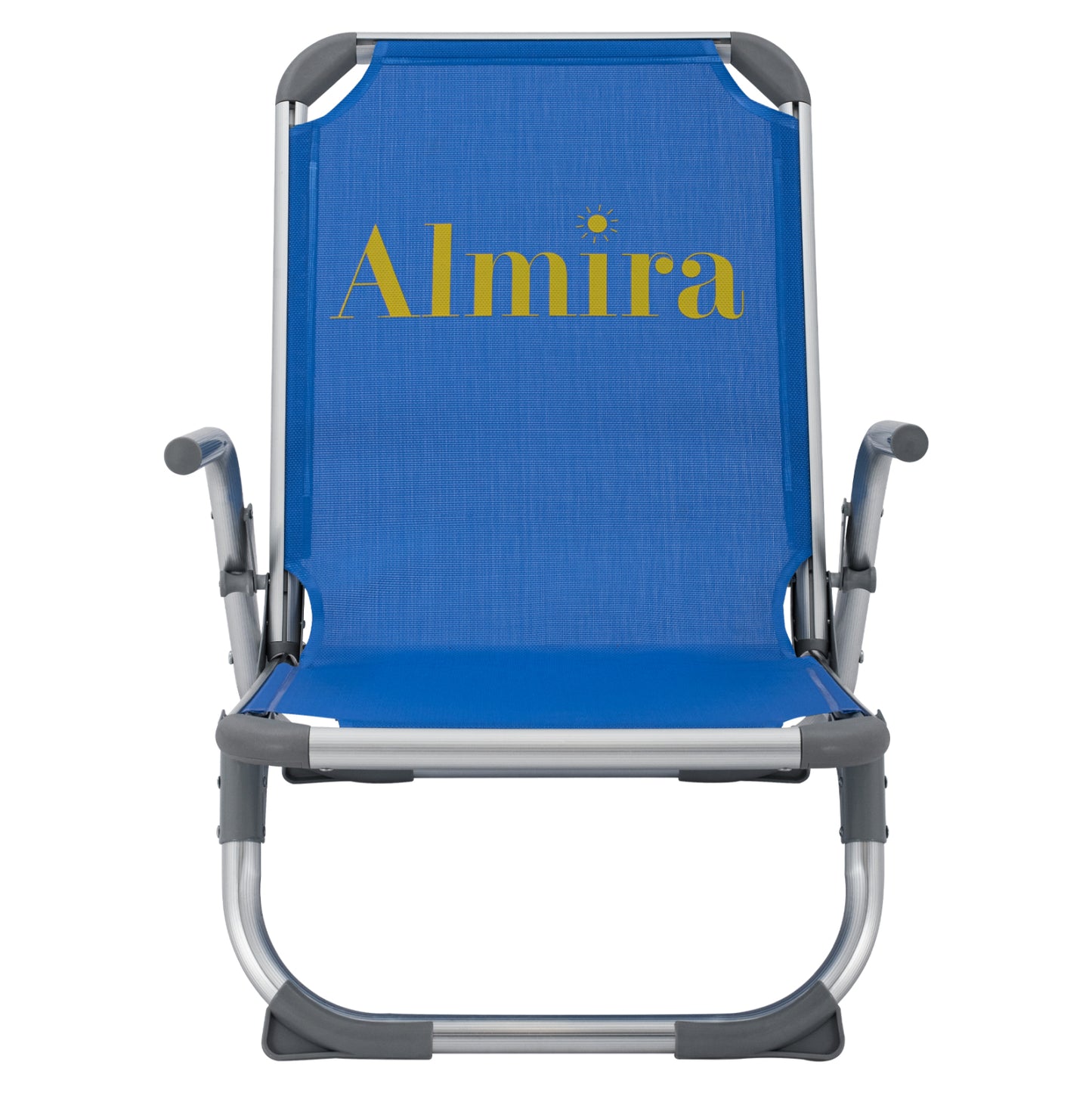 Chair for the beach HM5053.01 Heavy type Blue Aluminum 56x70x66 cm.