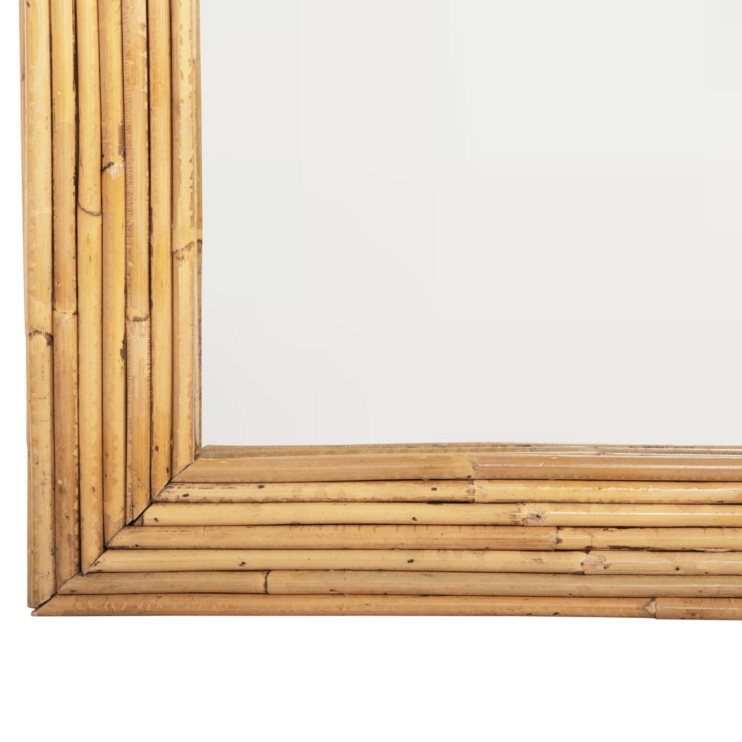 WALL MIRROR REFLECT HM4366 NATURAL RATTAN FRAME 61x5x80Hcm.