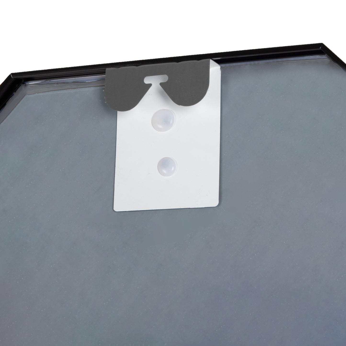 WALL MIRROR HM9583.01 OCTAGON BLACK ALUMINUM FRAME 55,5x2,5x55,5Hcm.