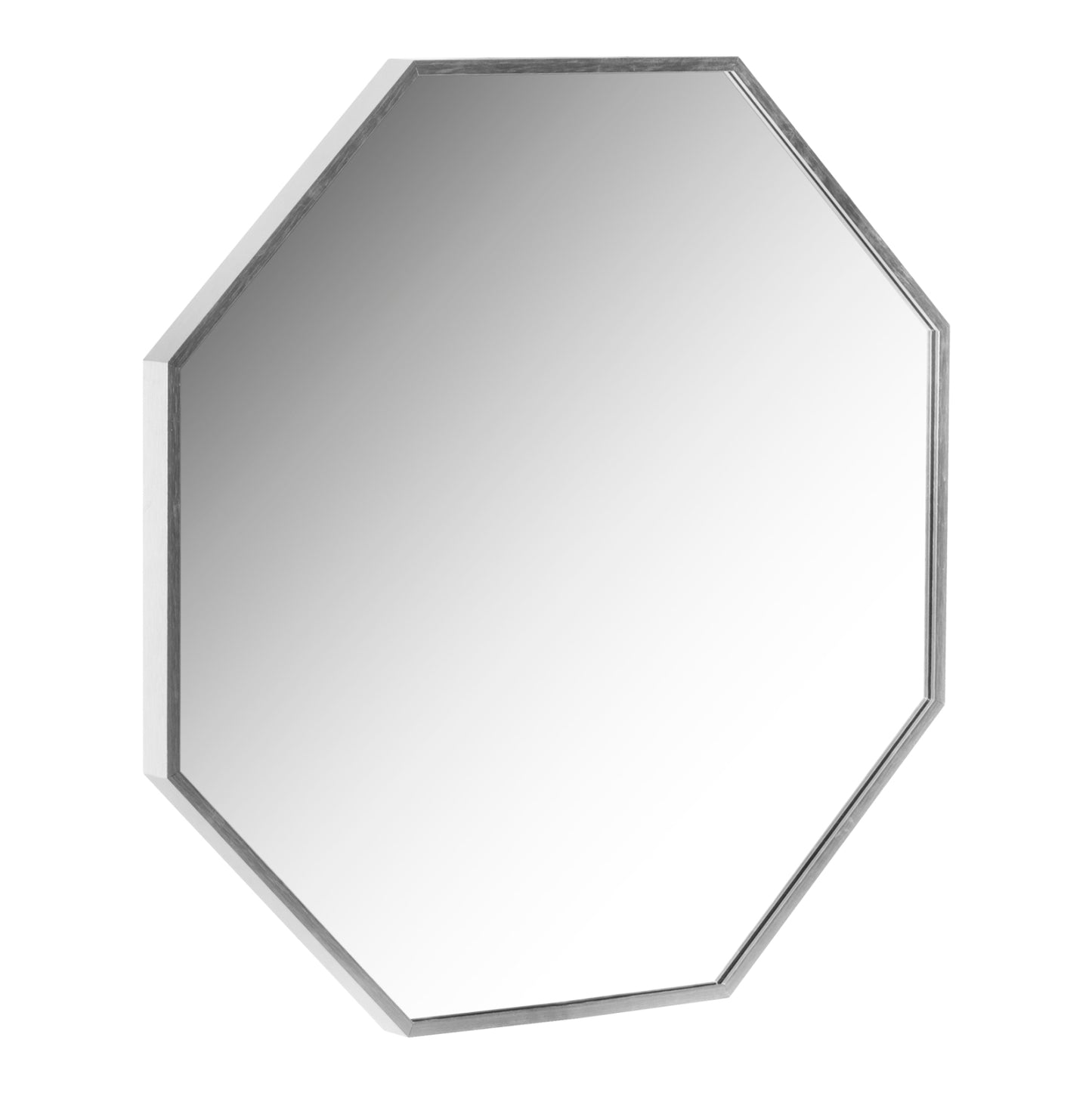 WALL MIRROR HM9583.40 OCTAGON SILVER ALUMINUM FRAME 55,5x2,5x55,5Hcm.