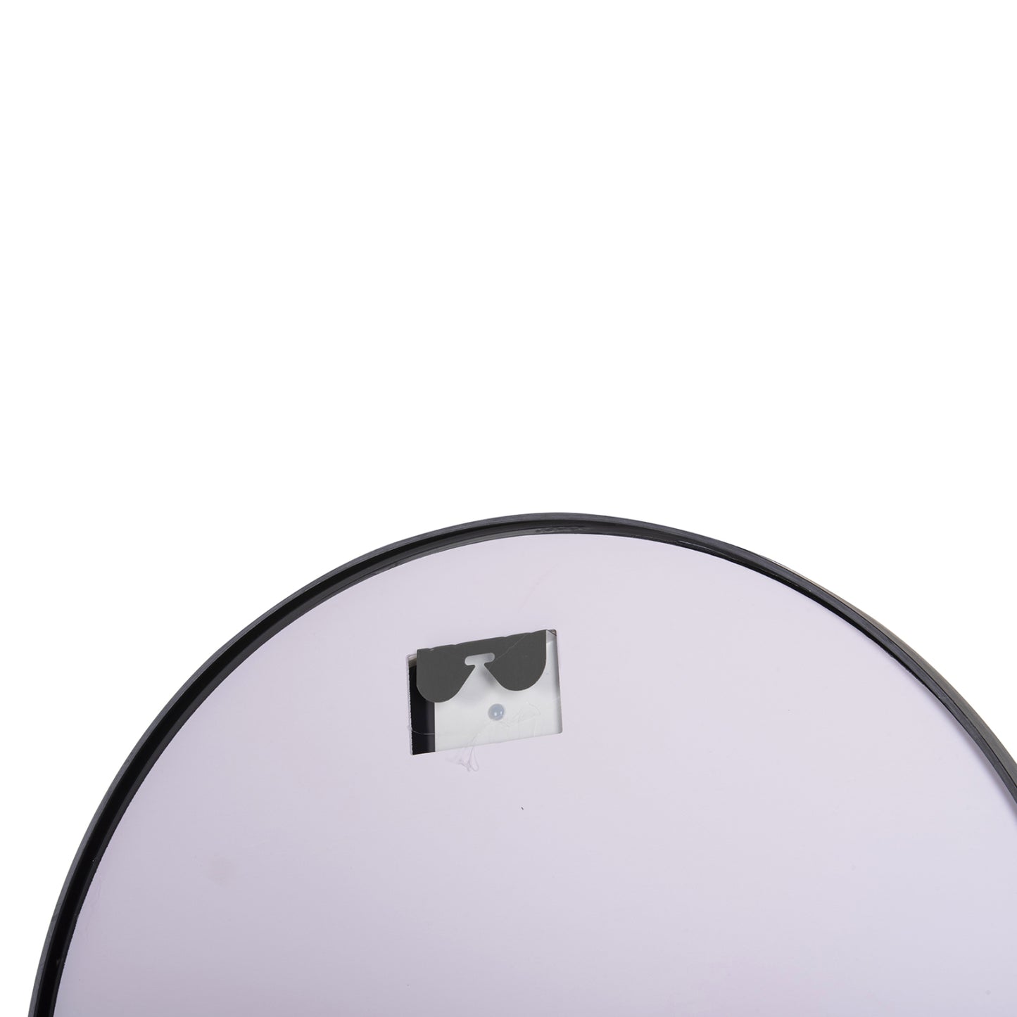 WALL MIRROR ROUND HM9579.01 ALUMINUM IN BLACK-LED LIGHT Φ60x3cm.
