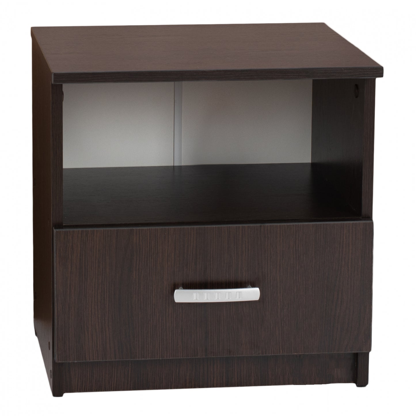 NIGHT STAND WITH DRAWER WENGE HM2431.02 45X40X48 cm. image 1