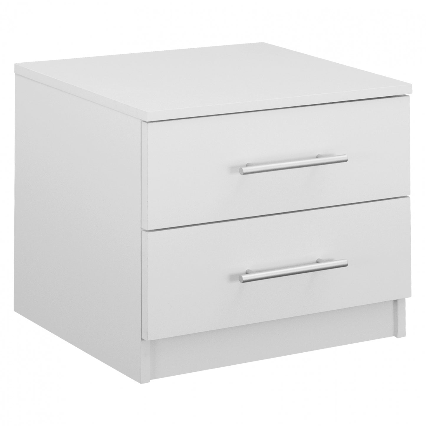 NIGHT STAND HM2220.05 WHITE 48x40,5x41,5 cm. image 1