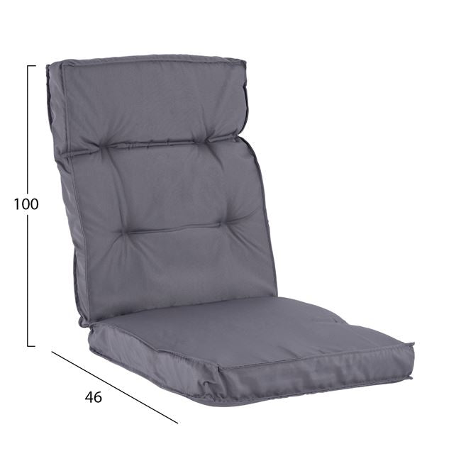Fabric Pillow with Grey back 100x46x7 HM5745.10