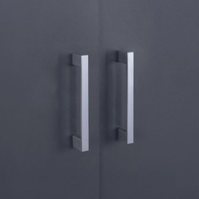 Шкаф с 2 Врати и 2 Чекмеджета Sonama-Грей 80x42x180cm