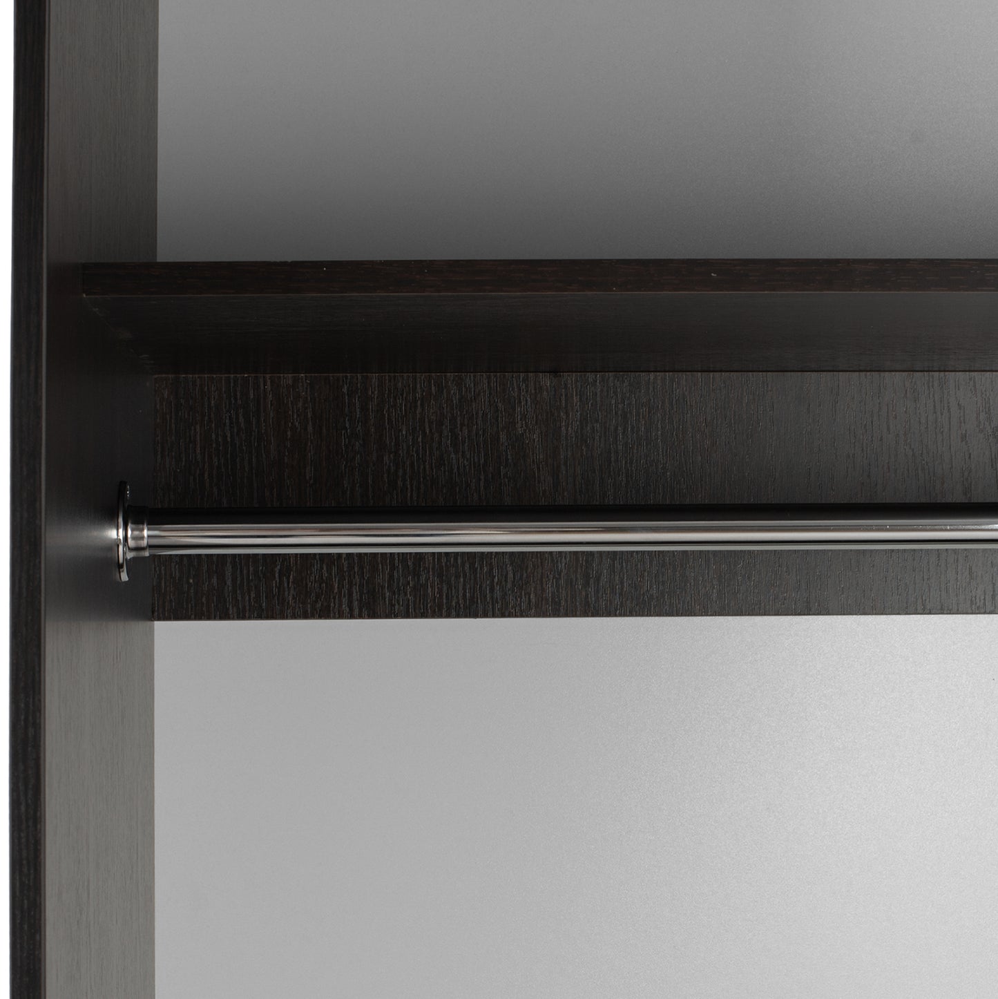 Шкаф 2-ка с Огледало и Плъзгащи Врати Wenge 160x60x210H