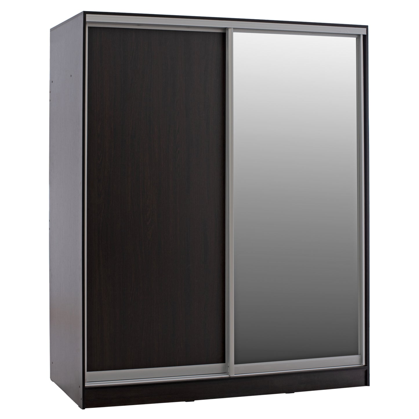 WARDROBE 2-LEAF HM2434.02 ADLER SLIDING DOORS MIRROR WENGE 160x60x210H image 1