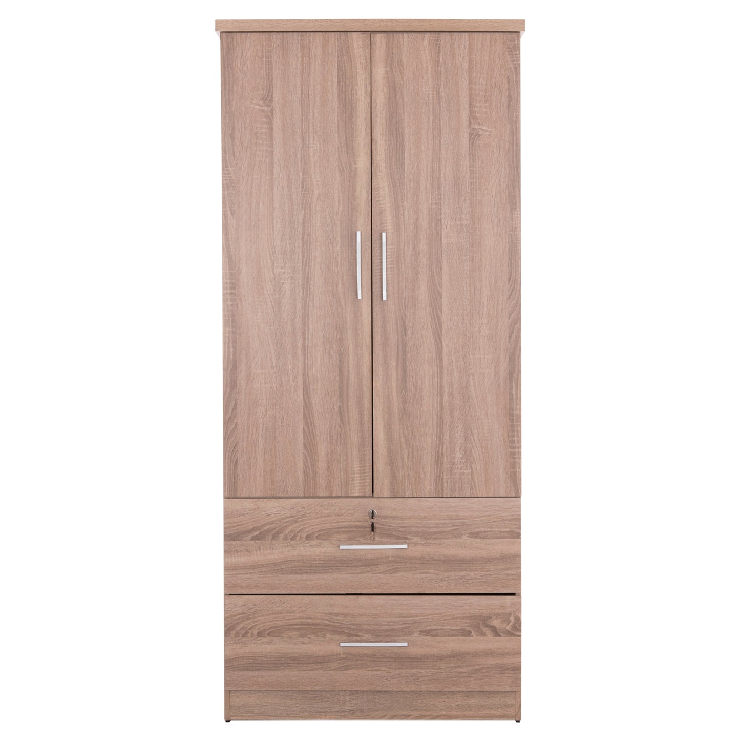 Шкаф С Чекмеджета РЕЙНА в Цвят Сонома Дъб 80x48x183Hcm