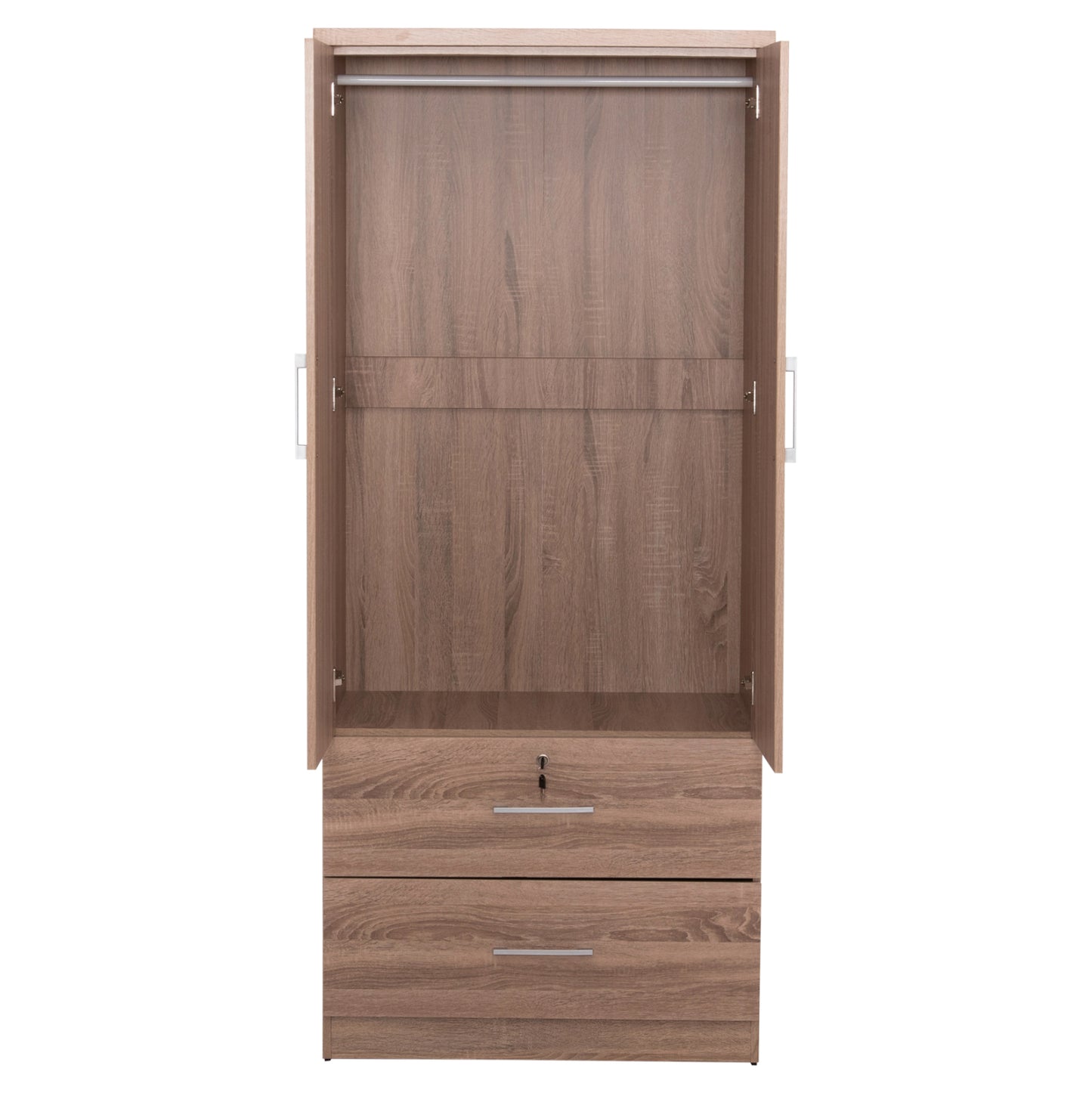Шкаф С Чекмеджета РЕЙНА в Цвят Сонома Дъб 80x48x183Hcm