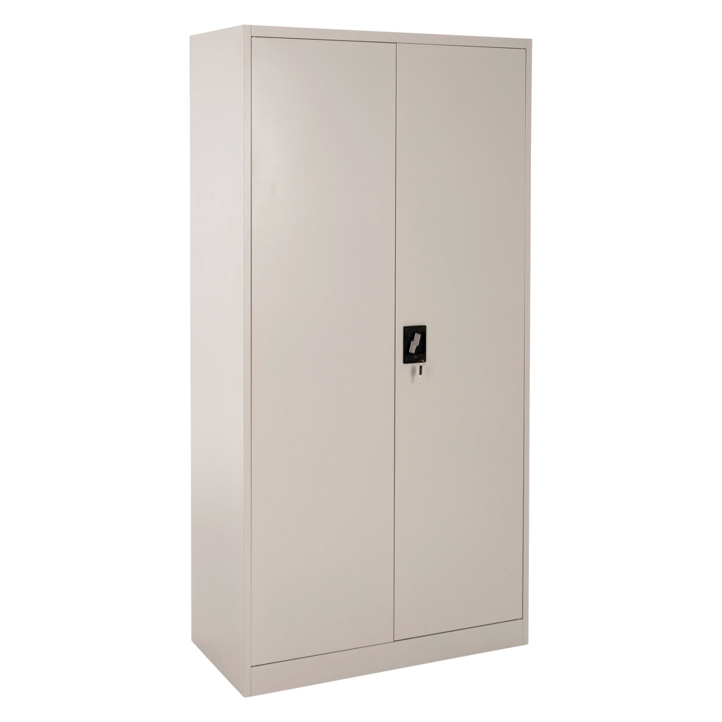 WARDROBE CLOD HM5961.11 METALLIC 2-LEAF LIGHT GREY 90Χ40Χ180Hcm. image 1