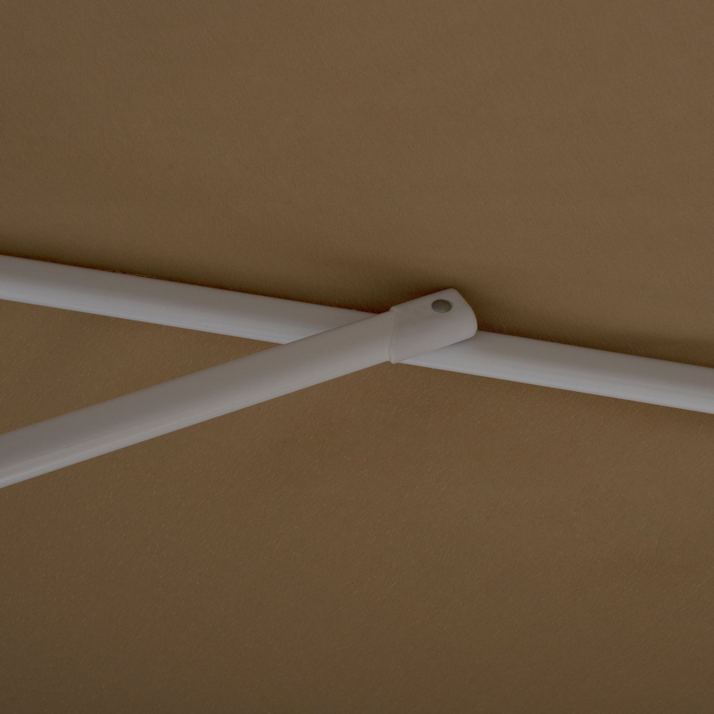 ALUMINUM UMBRELLA Φ3Μ HM6003.02 MOKA WITH ELEVATOR