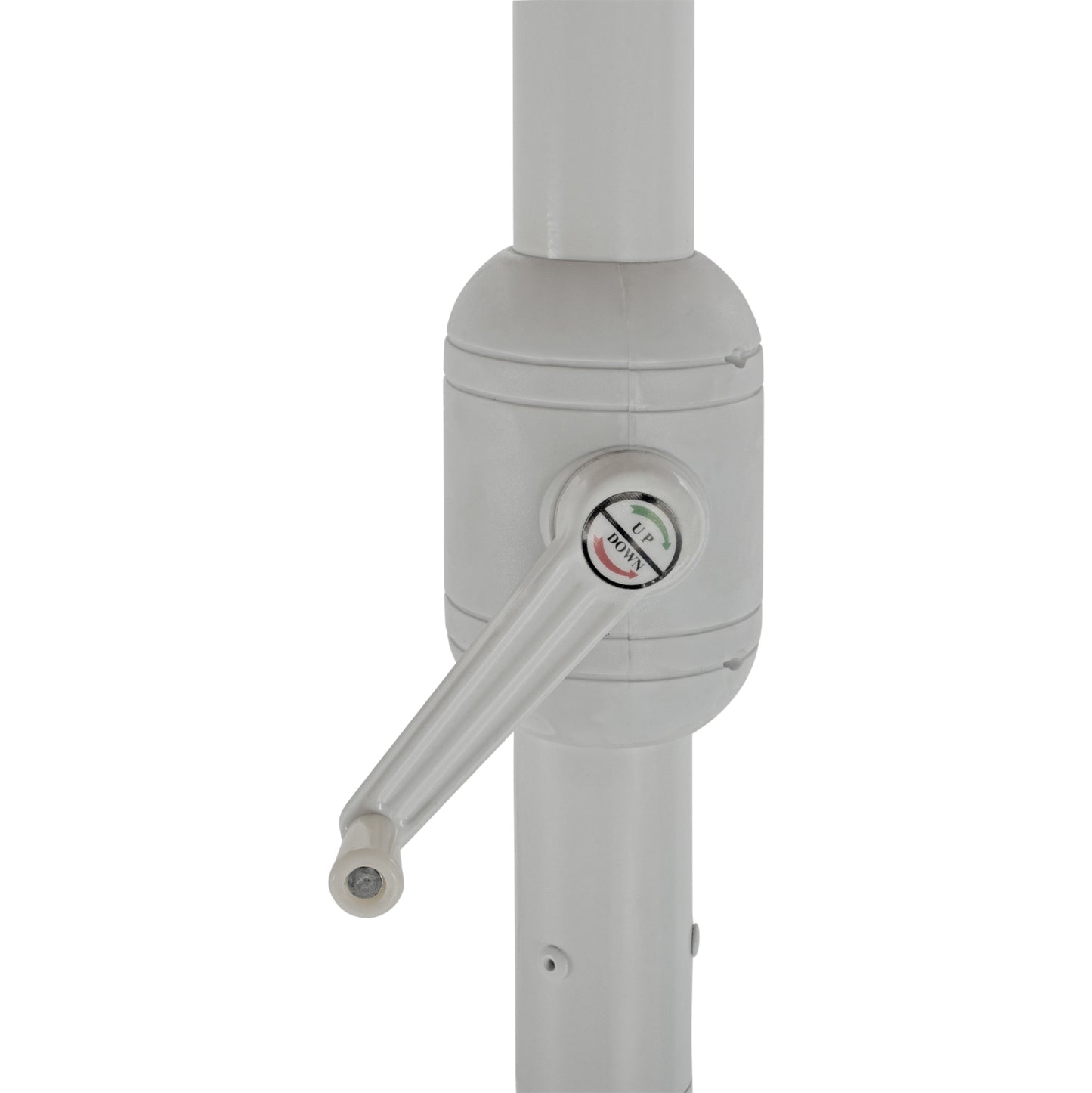 ALUMINUM UMBRELLA Φ3Μ HM6003.02 MOKA WITH ELEVATOR