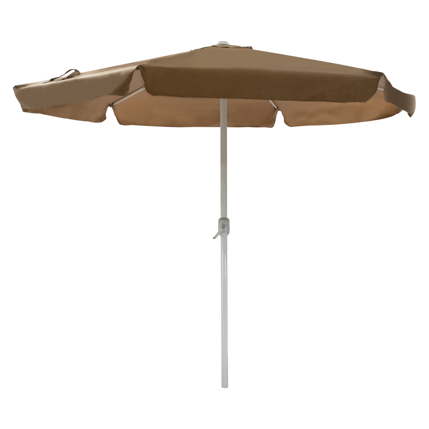 ALUMINUM UMBRELLA Φ3Μ HM6003.02 MOKA WITH ELEVATOR