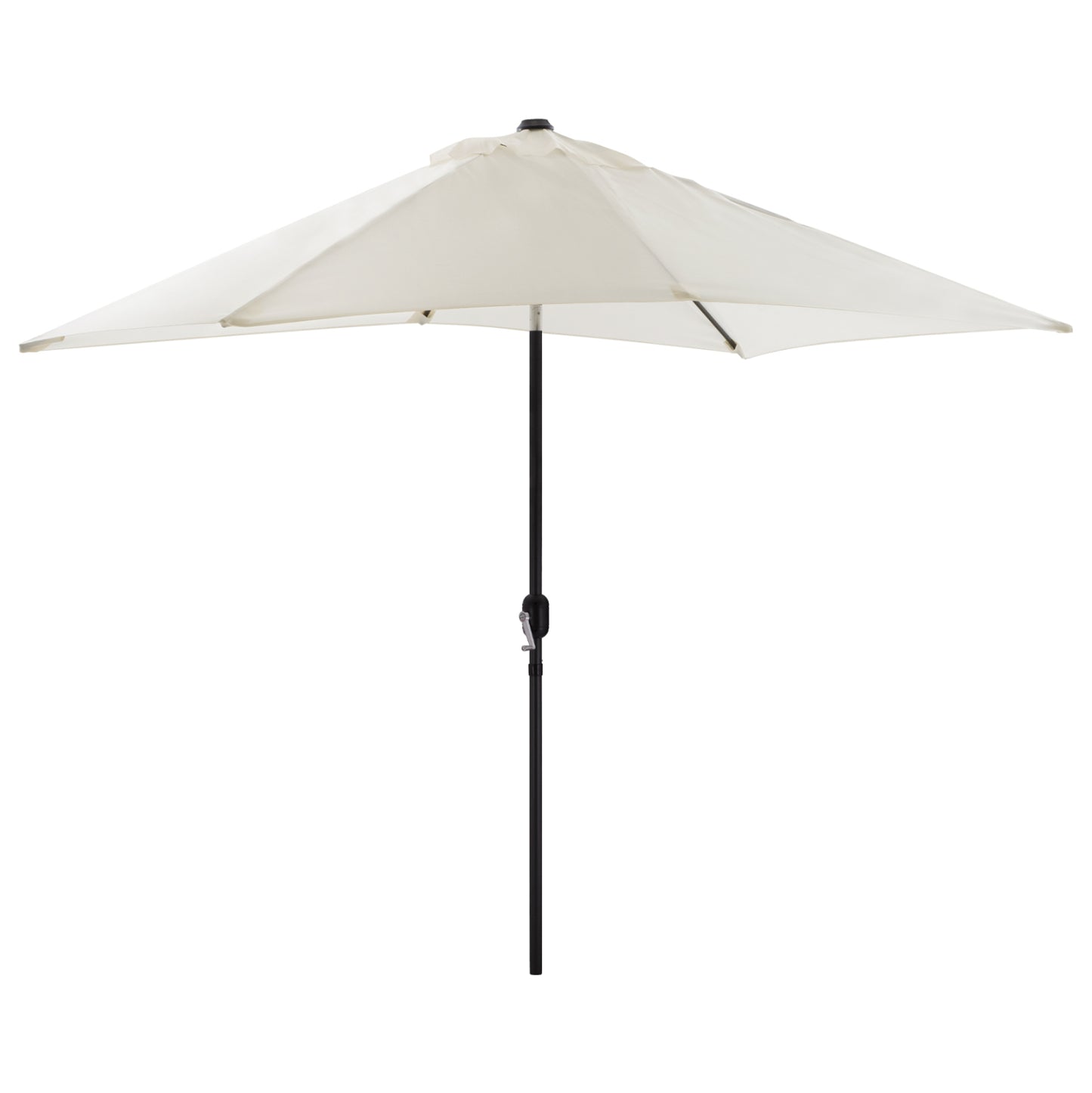 ALUMINUM UMBRELLA HM6029.10 RECTANGULAR RECLINING BEIGE GRAY 262x170x253 cm.