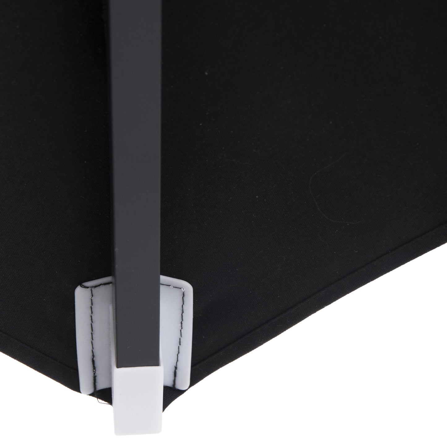 Professional Umbrella ALU 2.20x2.20 Black Fabric Acrylic 8rays HM6013.03
