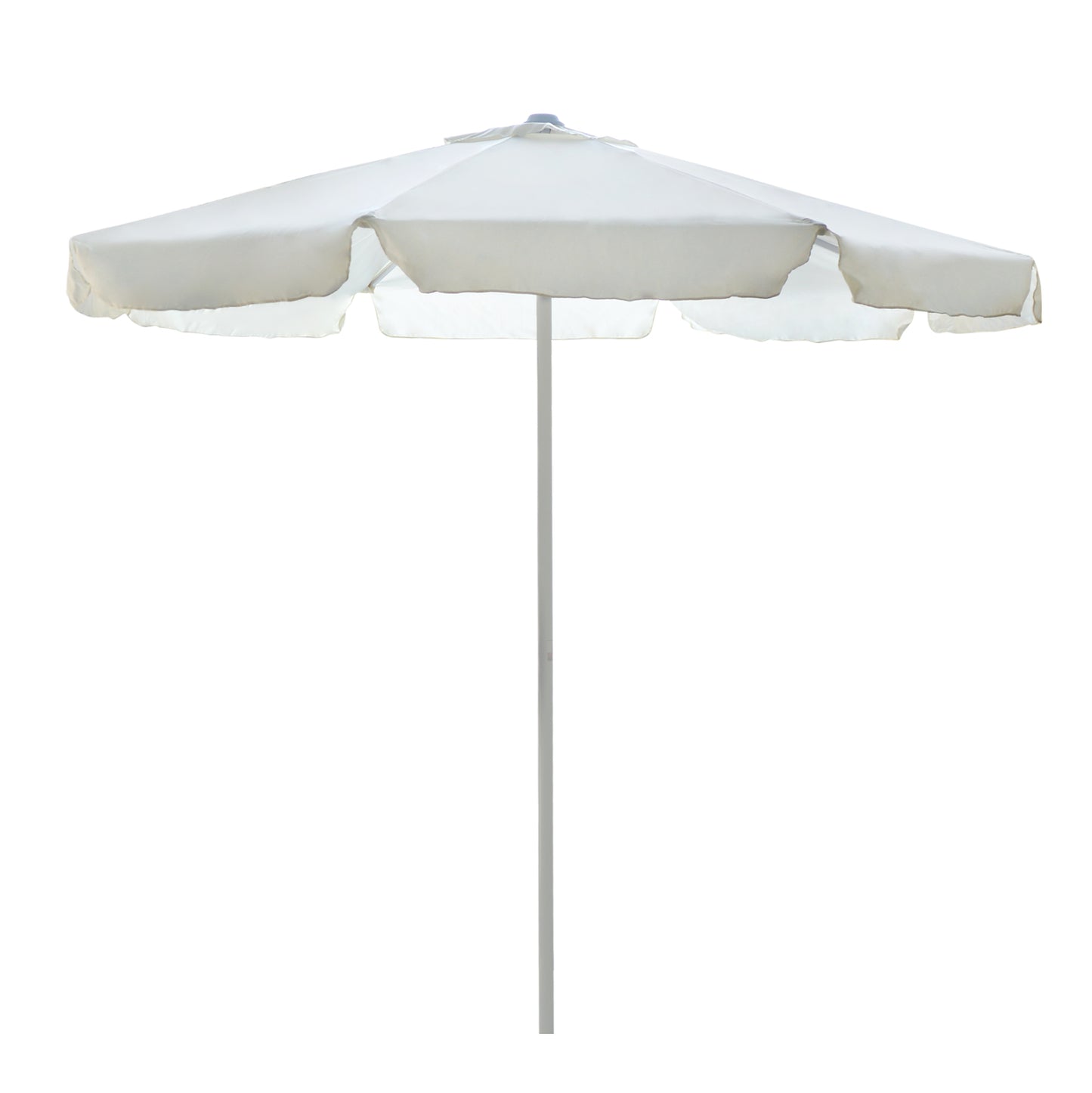 Professional Umbrella Alu 2.5M Cream color One piece Tube HM6005 image 1
