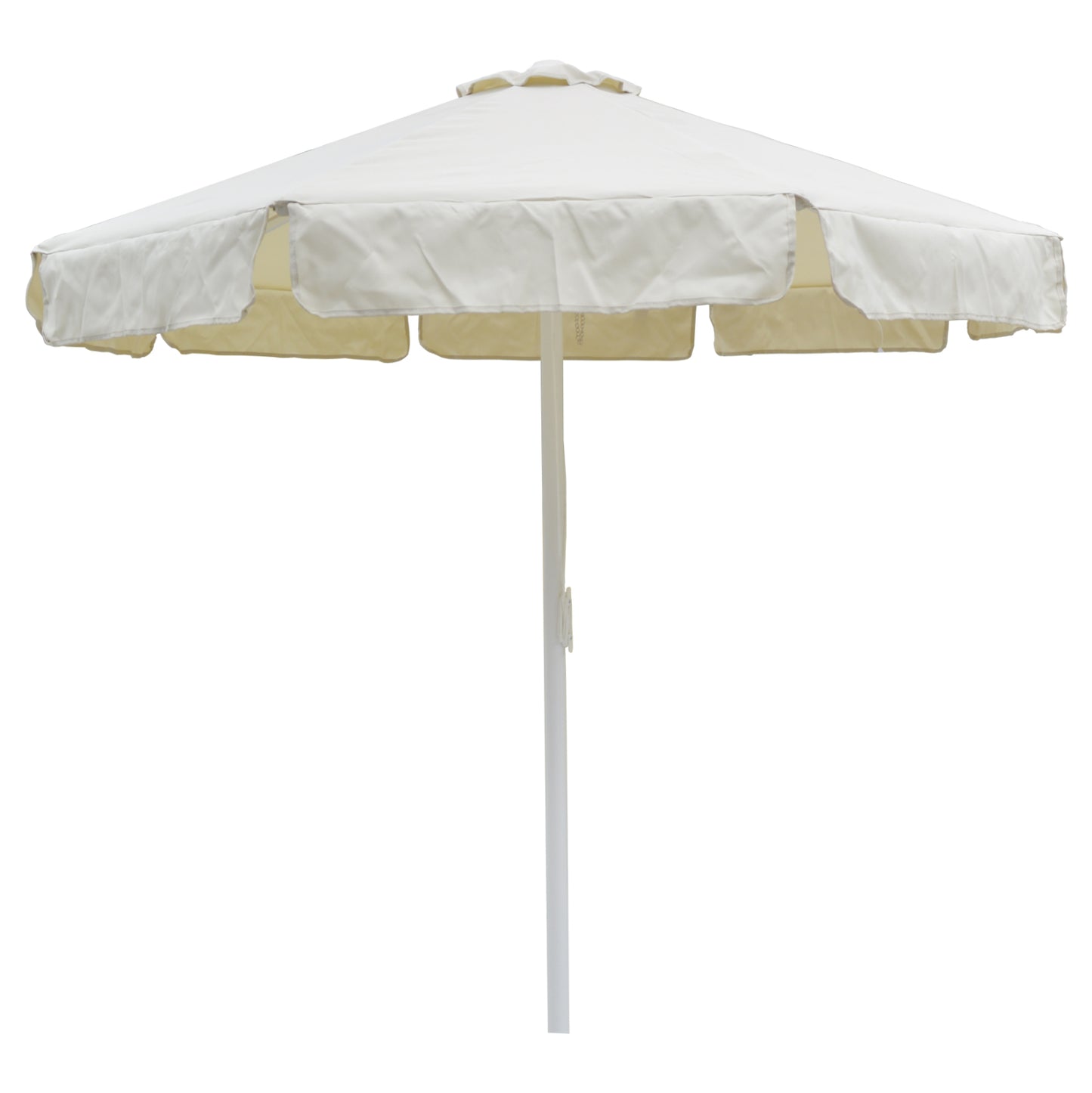 Professional umbrella Alu D2.20x2.50m Cream color HM6012 image 1