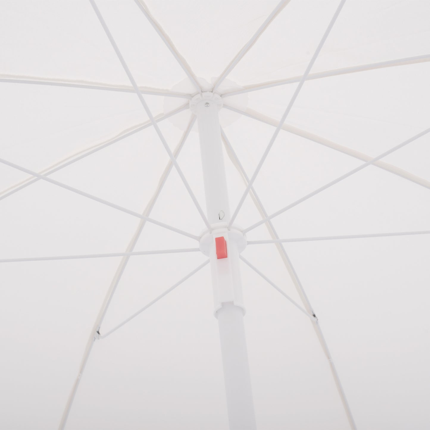 BEACH UMBRELLA WITH BEIGE MACRAME FRICTIONS HM5775.01 8 RADIAS Φ180Χ200m.