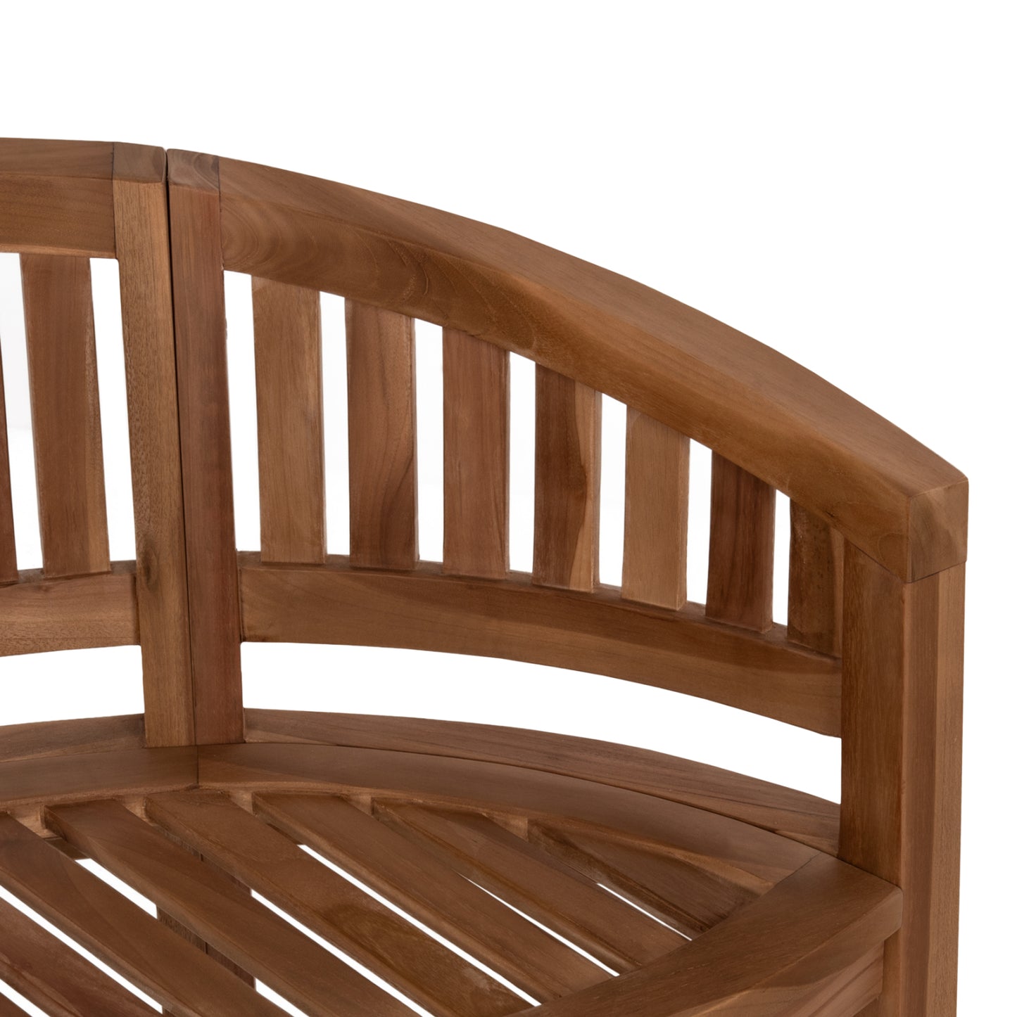 BENCH 2-SEATER CAPO HM9539 TEAK WOOD IN NATURAL COLOR 149x59x86Hcm.