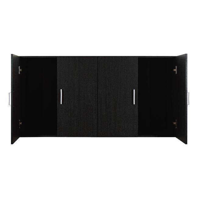 Шкаф Loft с 4 Врати Зебрано 120x42x60 см