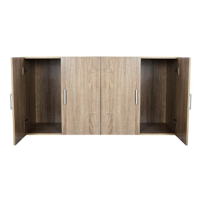 Шкаф Loft с 4 Врати в Цвят Сонама 120x42x60
