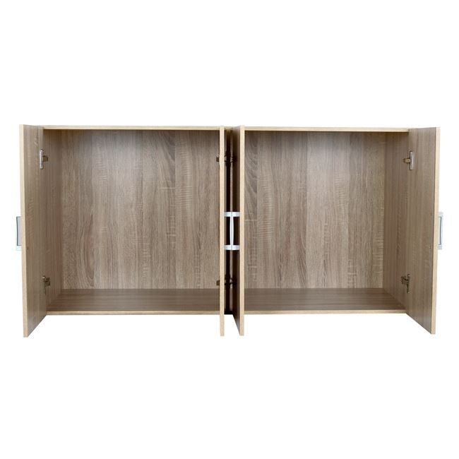 Шкаф Loft с 4 Врати в Цвят Сонама 120x42x60