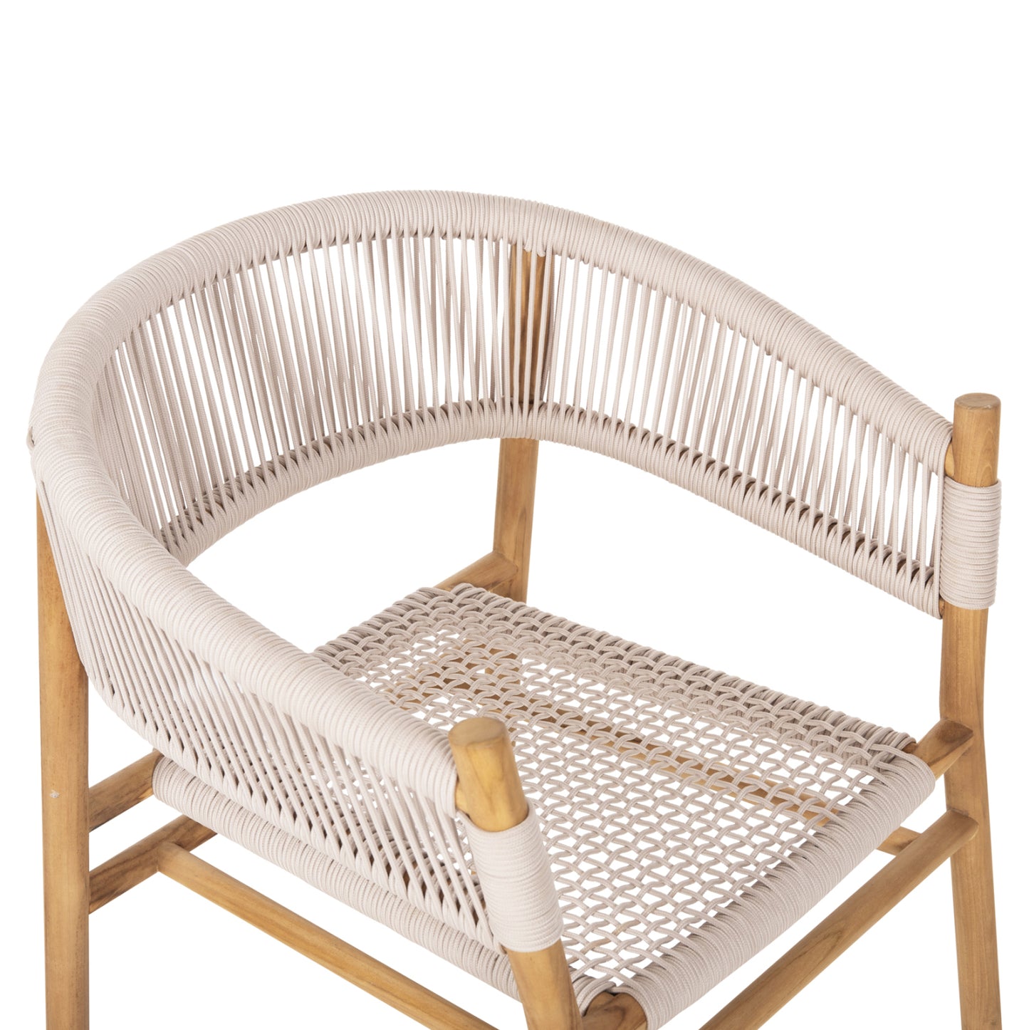 Д dining armchair ирвинг от тиково дърво с уникален дизайн