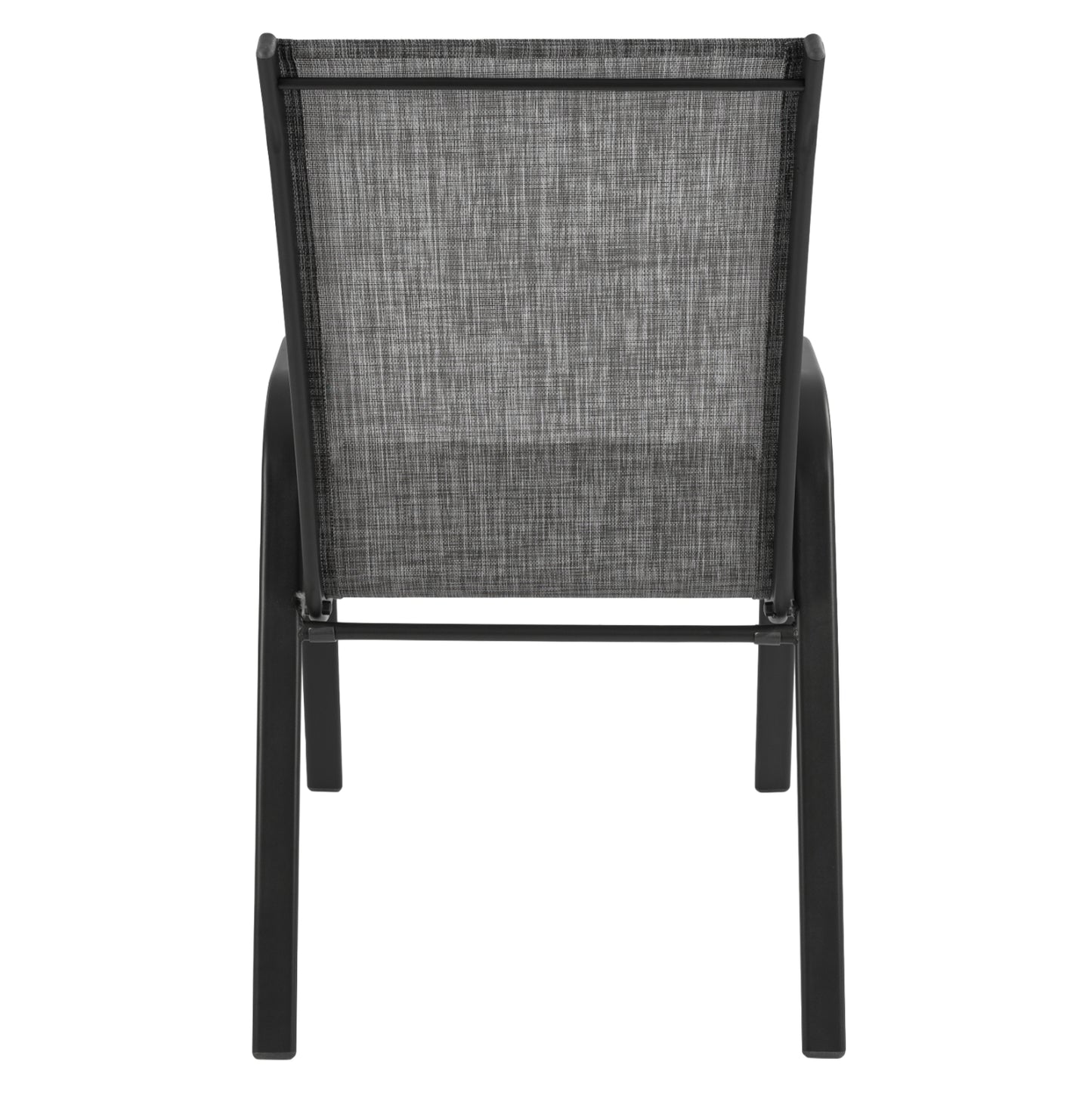 OUTDOOR ARMCHAIR LEON HM5000.01 GREY METAL FRAME-GREY TEXTILENE 54x70x93Hcm.