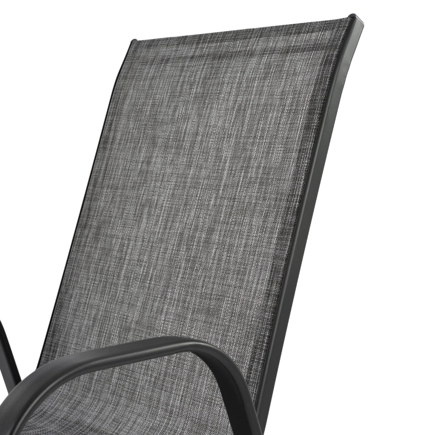 OUTDOOR ARMCHAIR LEON HM5000.01 GREY METAL FRAME-GREY TEXTILENE 54x70x93Hcm.